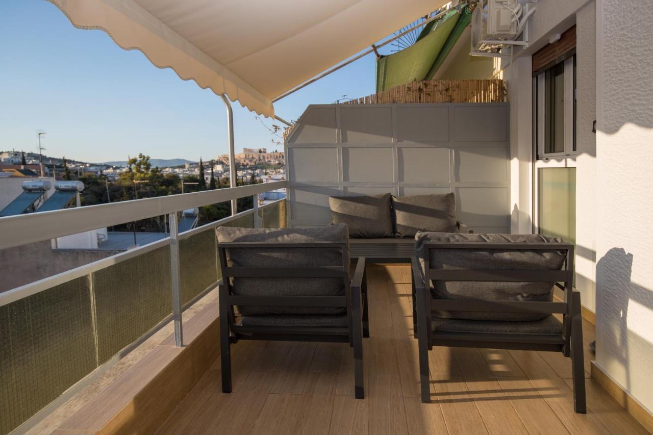 Unforgettable Acropolis View Apartment Athena Bagian luar foto